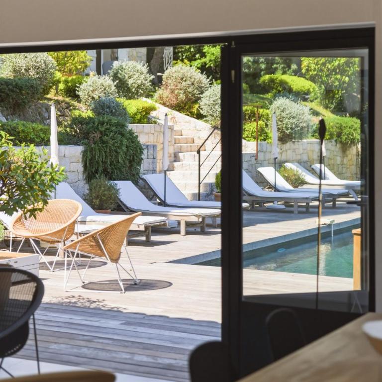 A Casa Bianca - Chambre Lit Queen-Size - Vue sur Piscine - 1