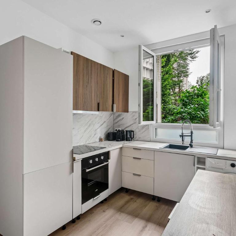 Cozy and Modern Apartment in Boulogne-Billancourt - Apartamento - 4