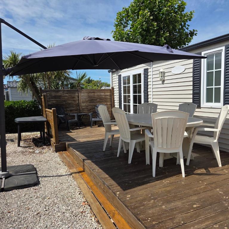 Mobil-home tout confort, sécurisé et calme à Saint-Hilaire-de-Riez, piscine, plage à 200m - Mobile Home - 3