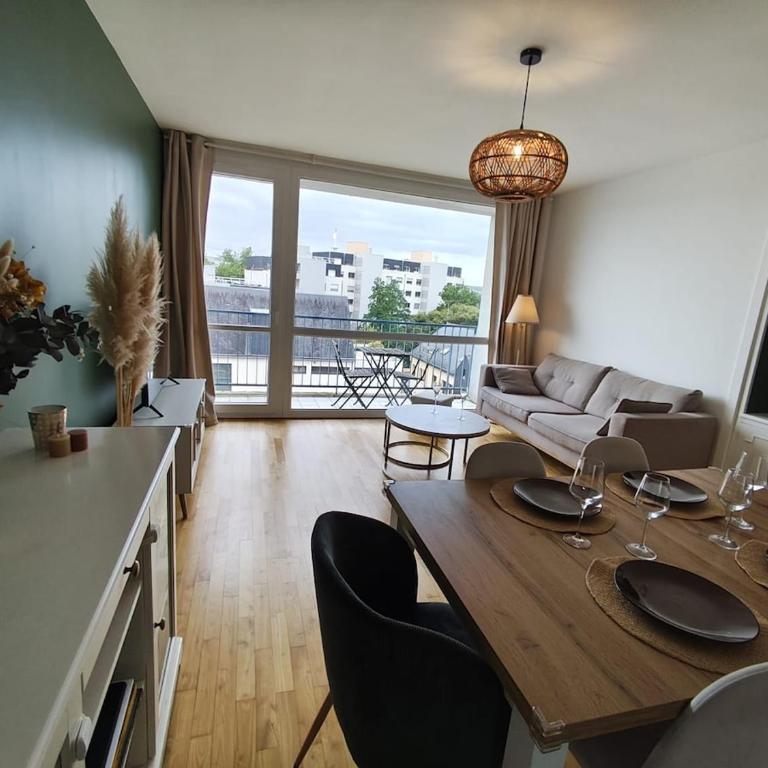 Suite Ô Mayeuc - 6 personnes - Parking & Terrasse - Hyper centre Rennes - Second Lodge - Apartamento de 2 dormitorios - 13