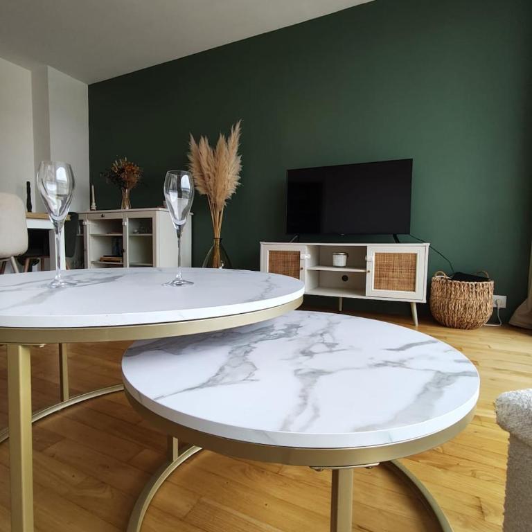 Suite Ô Mayeuc - 6 personnes - Parking & Terrasse - Hyper centre Rennes - Second Lodge - Apartamento de 2 dormitorios - 14