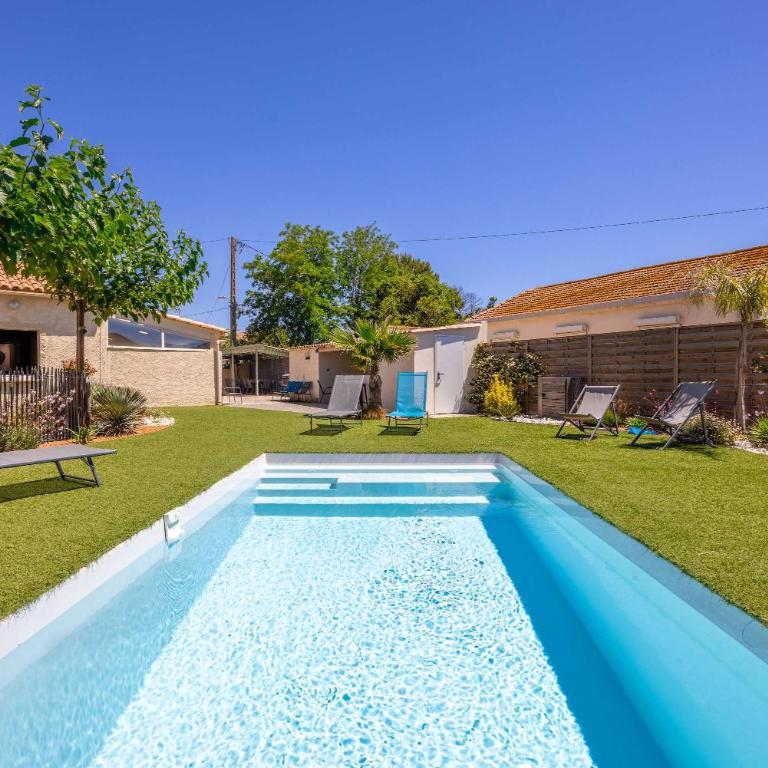 Ensemble Villa et Studio Piscine Proche Plage - Vacation Home - 20