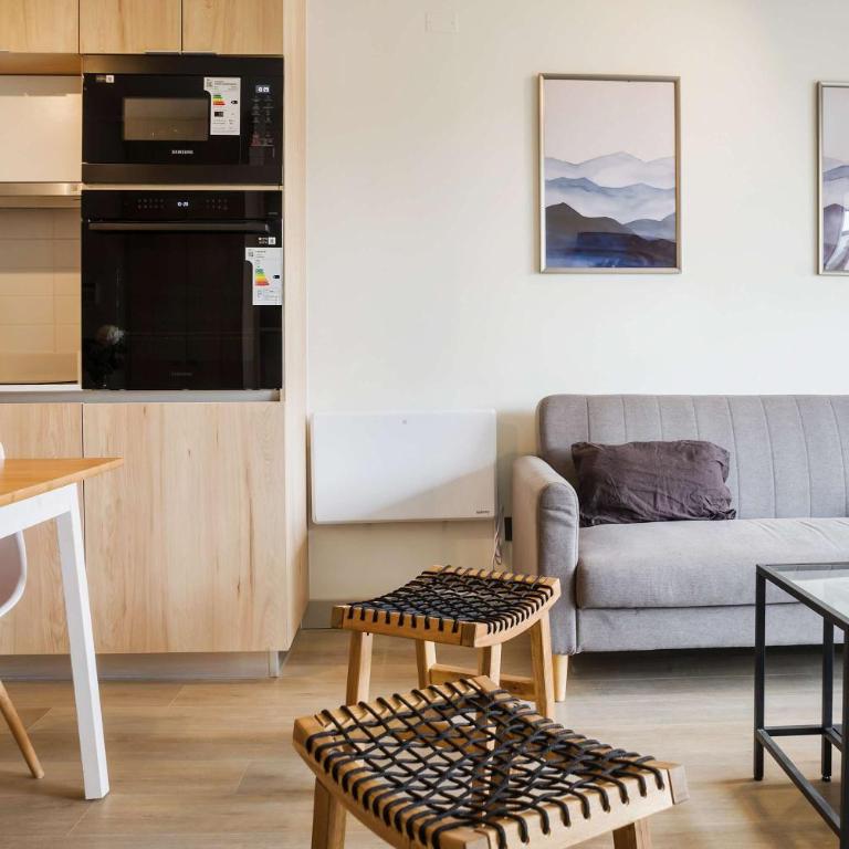 Modern 1BR for 3 Las Condes Steps to Metro - Apartamento - 6