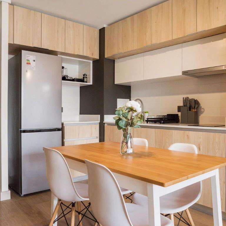 Modern 1BR for 3 Las Condes Steps to Metro - Apartamento - 24