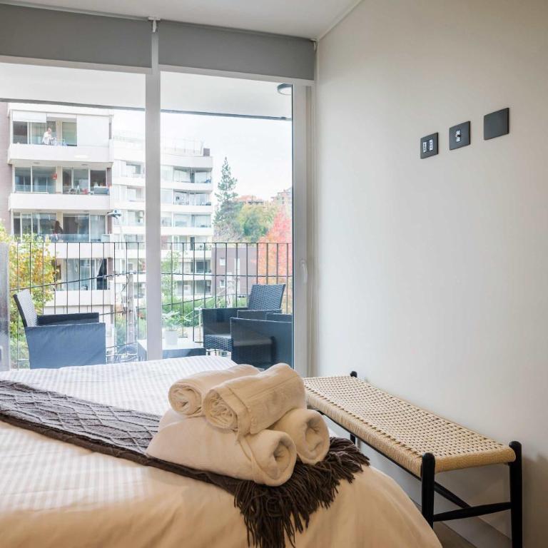 Chic Las Condes Apt Pool & Gym for 3 Guests - Apartamento - 7
