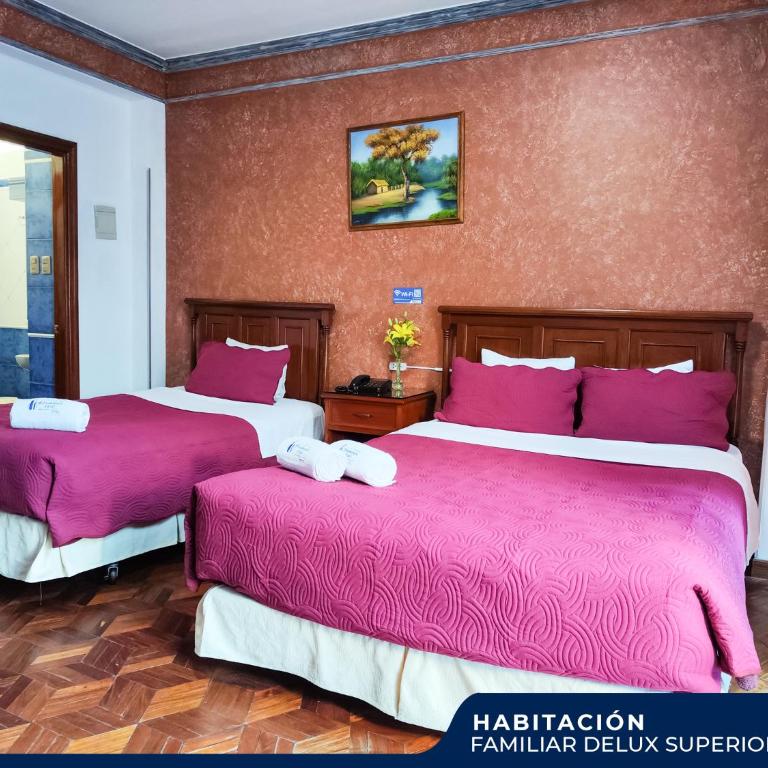 Hotel Diamante Azul - Habitación Familiar Deluxe - 4