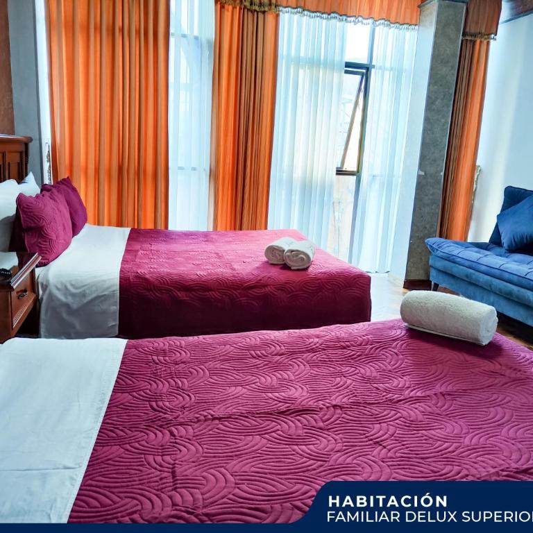 Hotel Diamante Azul - Habitación Familiar Deluxe - 2
