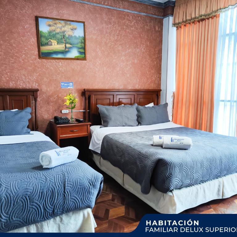 Hotel Diamante Azul - Habitación Familiar Deluxe - 9