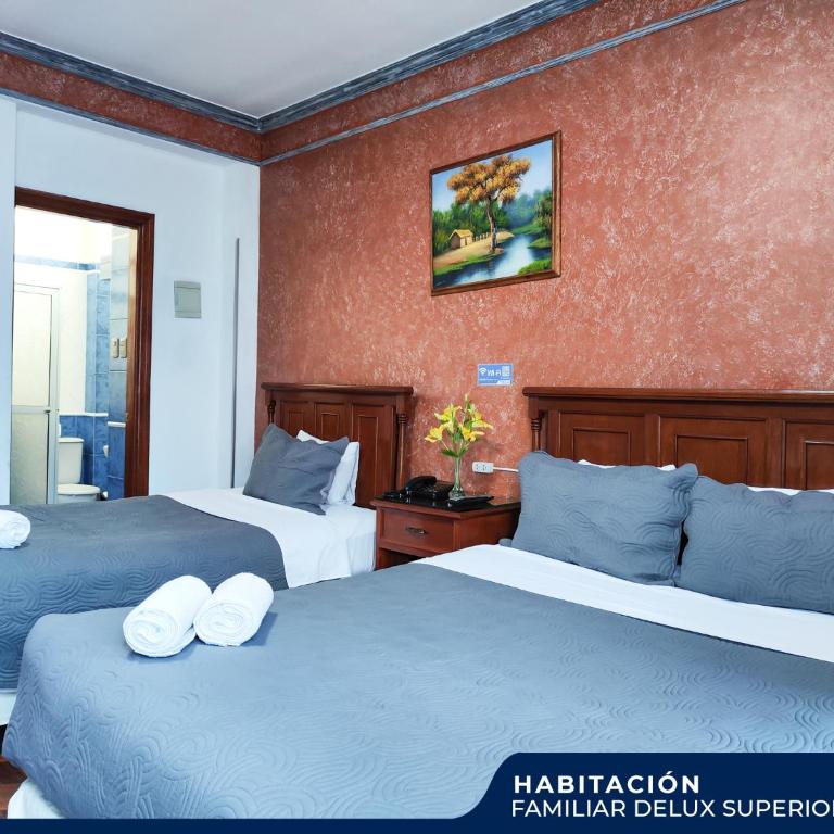 Hotel Diamante Azul - Habitación Familiar Deluxe - 10