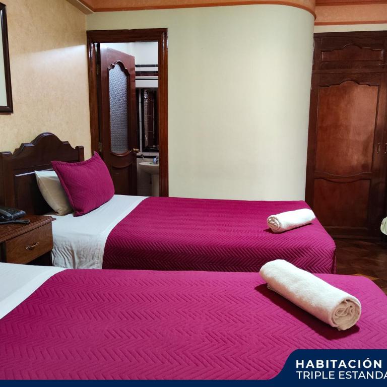 Hotel Diamante Azul - Habitación Triple con baño privado - 2