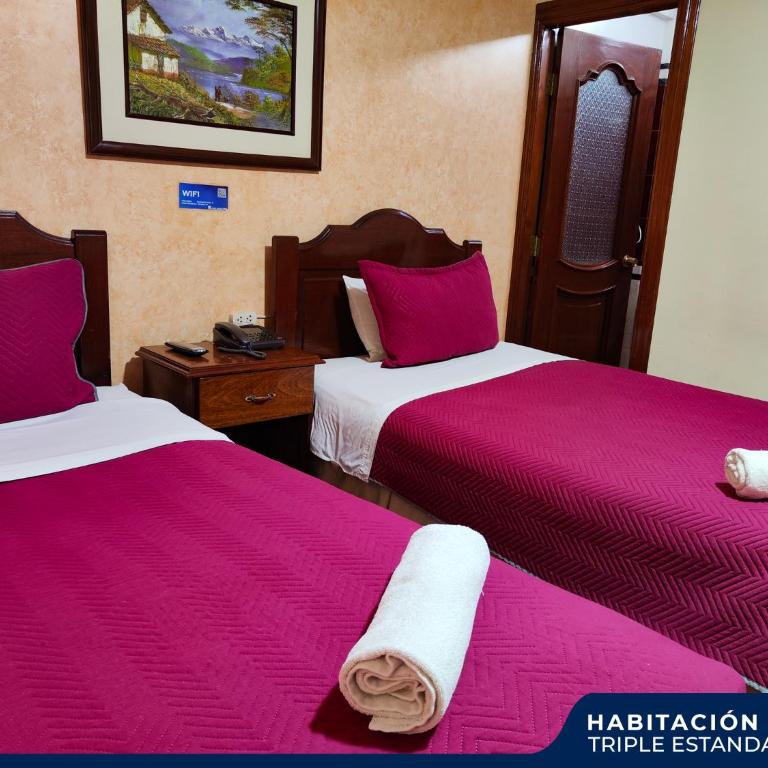Hotel Diamante Azul - Habitación Triple con baño privado - 3