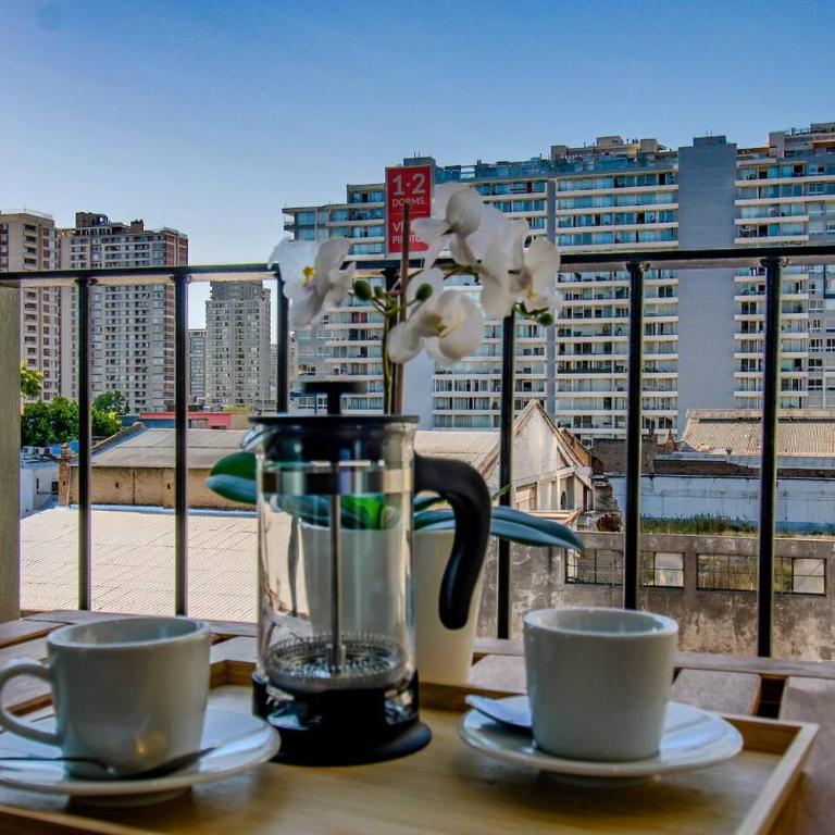 Ñuñoa 607B | Vista San Cristóbal, Parking y A/C - Apartamento - 3
