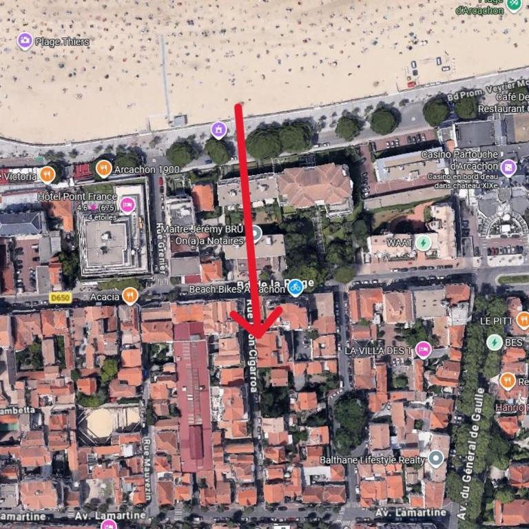 Appartement T2 Centre Arcachon avec Balcon, 4 Couchages - FR-1-474-286 - Apartamento - 16