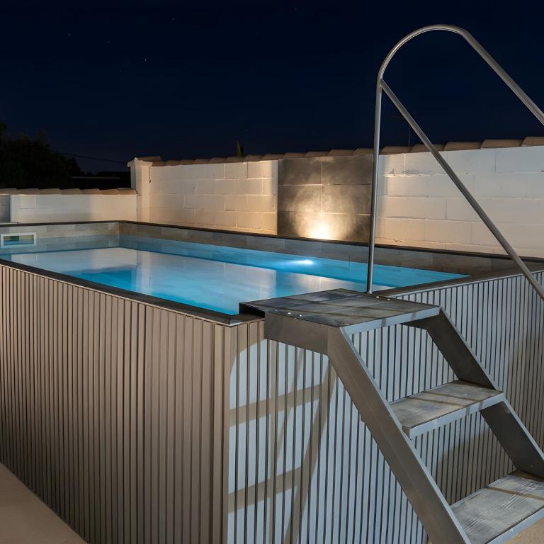 2 Bungalows con Piscina Privada Aire Acondicionado y Garaje - Appartement - 4