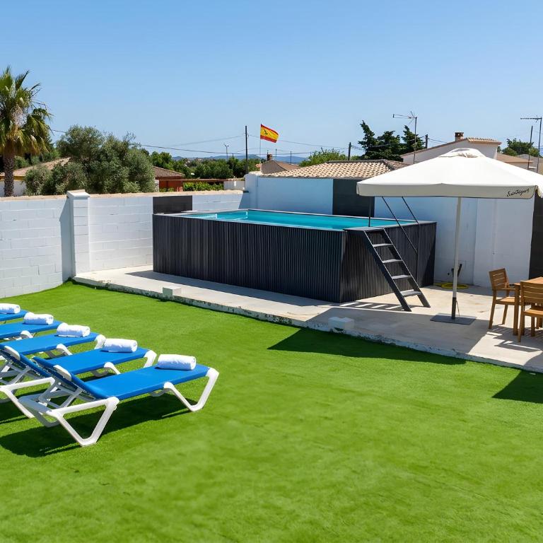 2 Bungalows con Piscina Privada Aire Acondicionado y Garaje - Appartement - 5