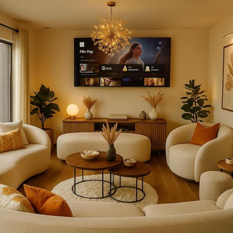 Luxury Home, Wifi rápido, jacuzzi, lavaseca, ping pong, barbacoa, 4 habitaciones - Four-Bedroom House - 1