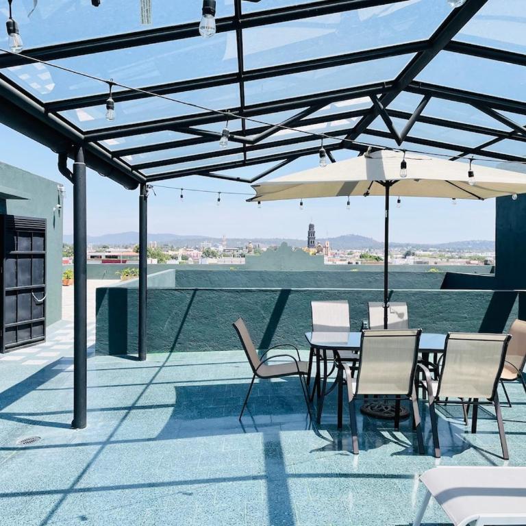 Departamento #202 en Centro Histórico con terraza panorámica compartida - Apartamento de 2 dormitorios con terraza - 1