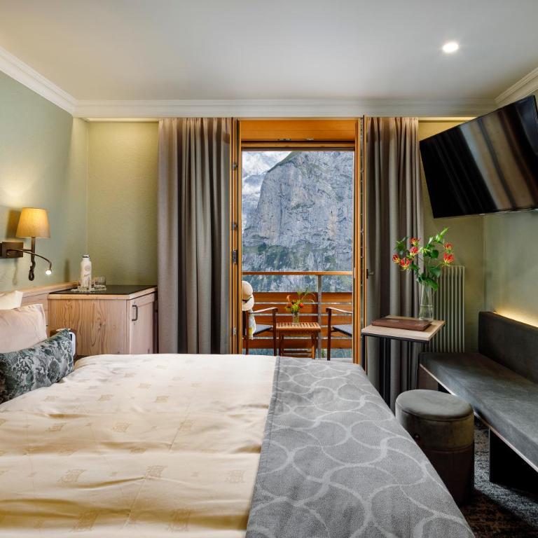 Eiger Mürren Swiss Quality Hotel - Double Room with Eiger mountain view - 1