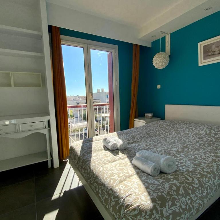 Le Mistral Vue mer & terrasse au cœur du Grau du Roi - Appartement - 33