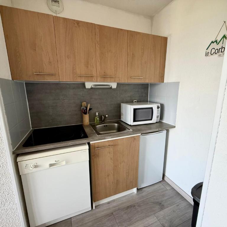 Le Nid des 3 Sommets - Proche station de ski - Appartement 1 Chambre - 4