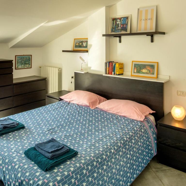 Blue Attic Bergamo - Terrazza vista Città Alta - Appartamento con 1 Camera da Letto - 7