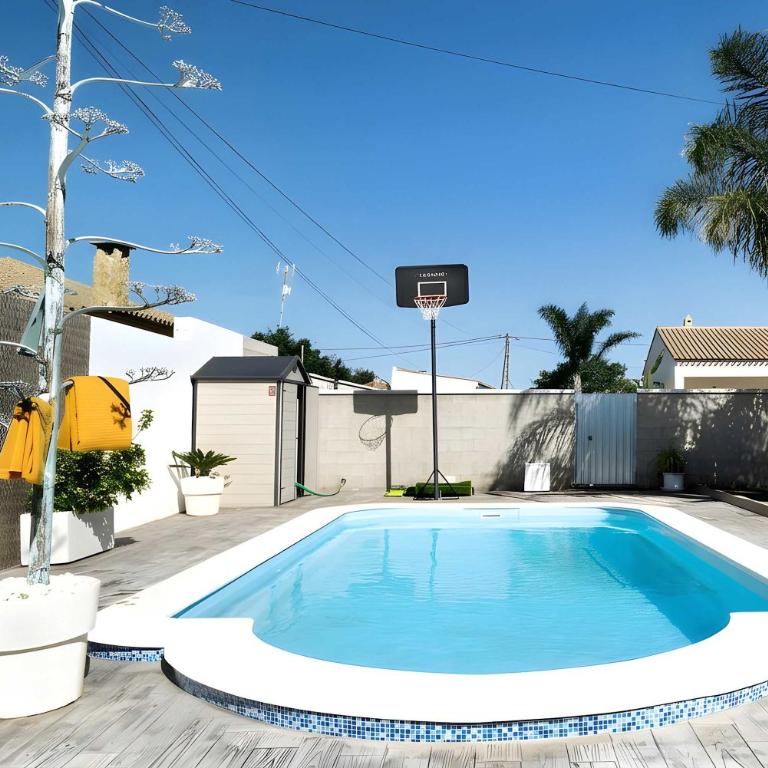 Villa con piscina privada Jardin Barbacoa Conil - Maison de Vacances - 1