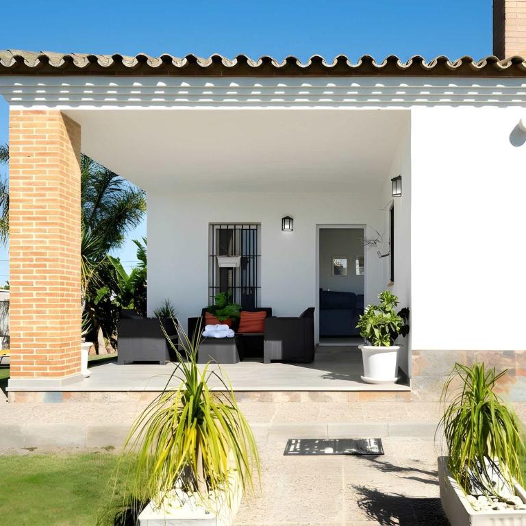 Villa con piscina privada Jardin Barbacoa Conil - Maison de Vacances - 3