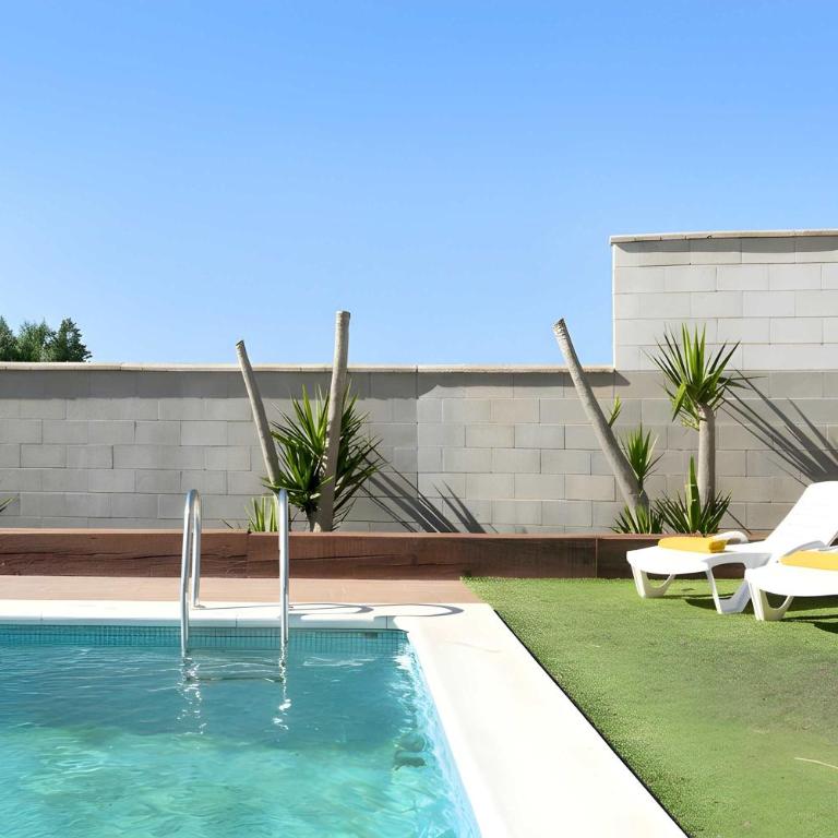 Villa con piscina privada Barbacoa en Conil - Ferienhaus - 3
