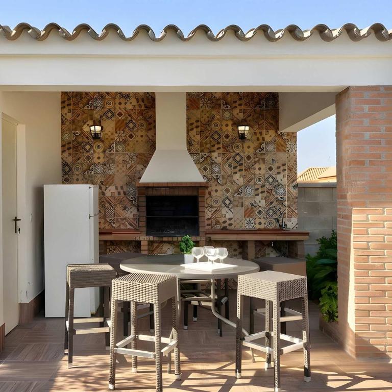 Villa con piscina privada Barbacoa en Conil - Ferienhaus - 20