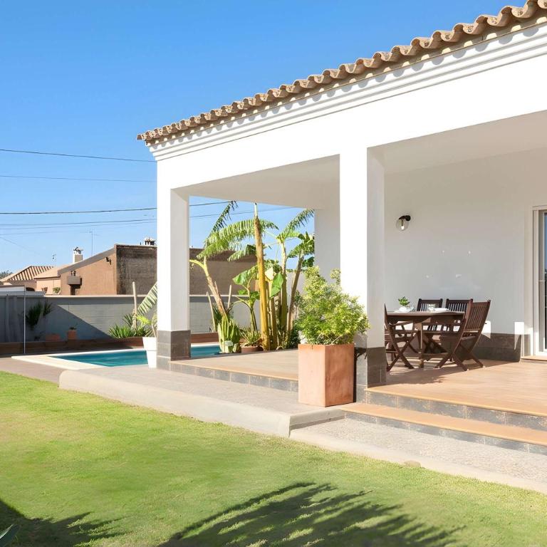 Villa con piscina privada Barbacoa en Conil - Ferienhaus - 27