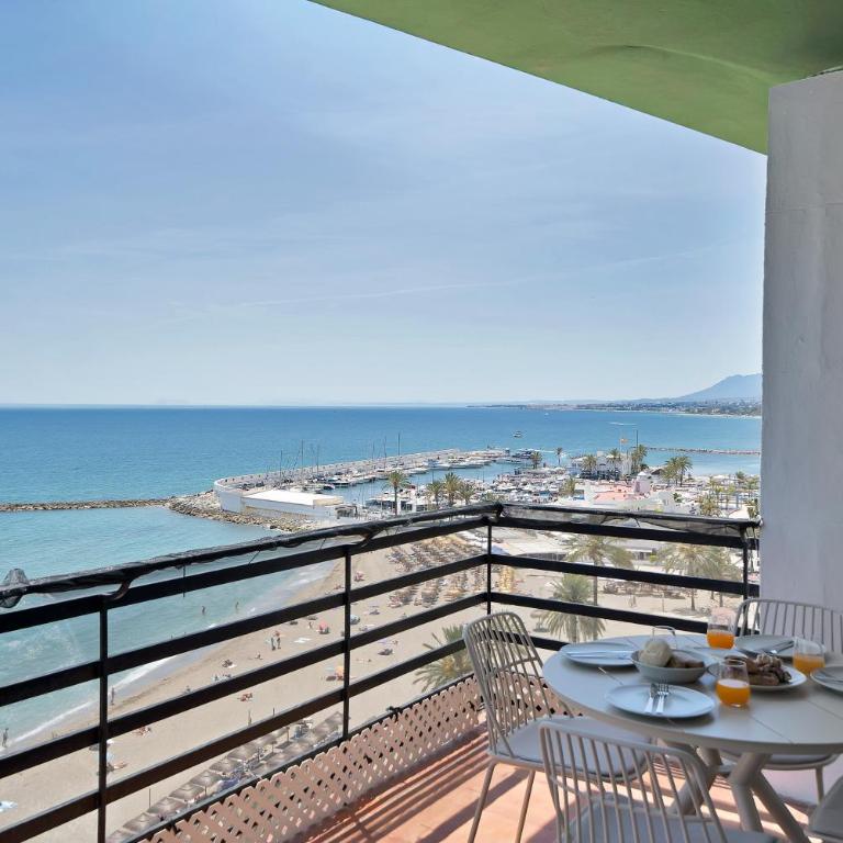 Mediterraneo Beachfront Suite 8 - Marbella Center - Apartamento de 1 dormitorio con balcón y vistas al mar - 10