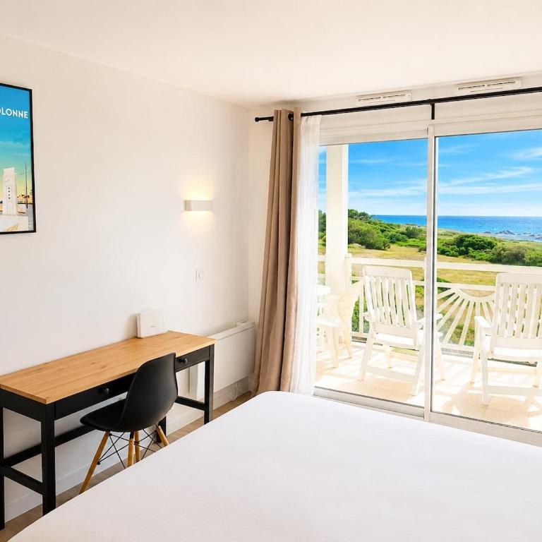 Vue Océan panoramique et piscines, vaste T3 5 pers - One-Bedroom Apartment - 4