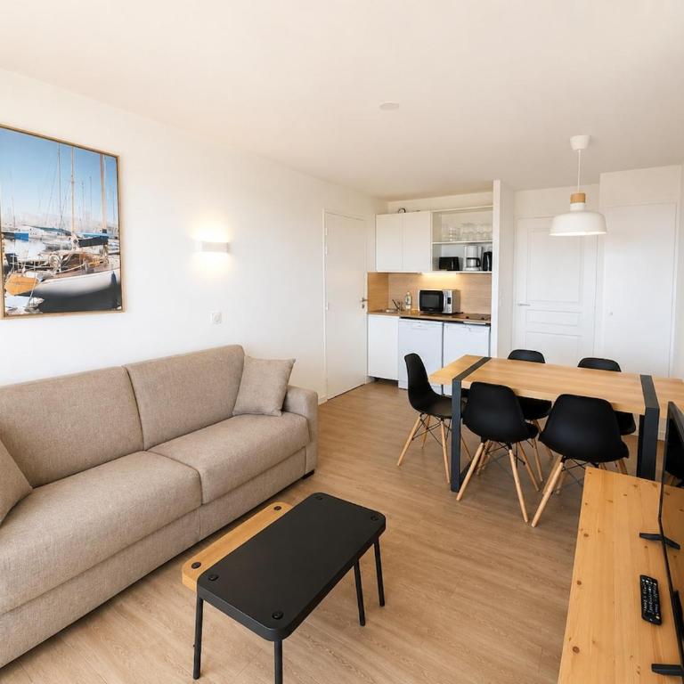 Vue Océan panoramique et piscines, vaste T3 5 pers - One-Bedroom Apartment - 14