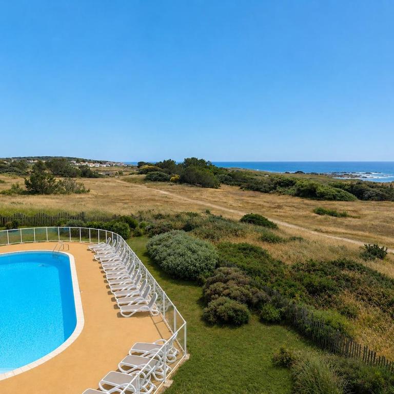 Vue Océan panoramique et piscines, vaste T3 5 pers - One-Bedroom Apartment - 15