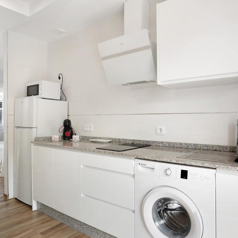 Casa de 10 - 3b - accesible - Apartment mit 1 Schlafzimmer und Gartenblick - 5