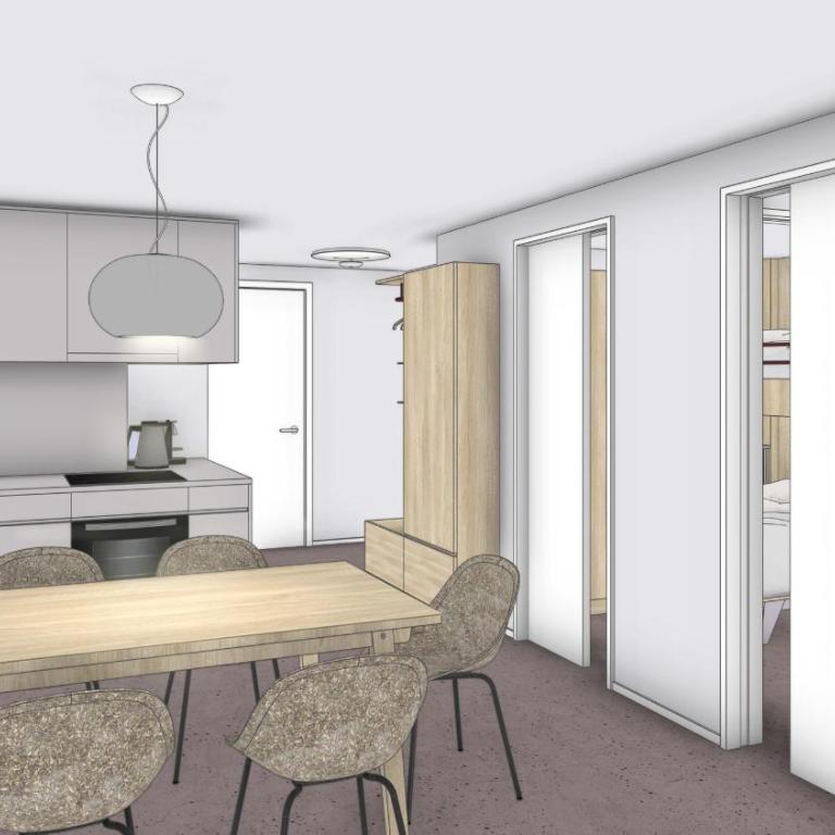 Plavna Serviced Apartments - Apartment mit 2 Schlafzimmern und Aussicht - 6