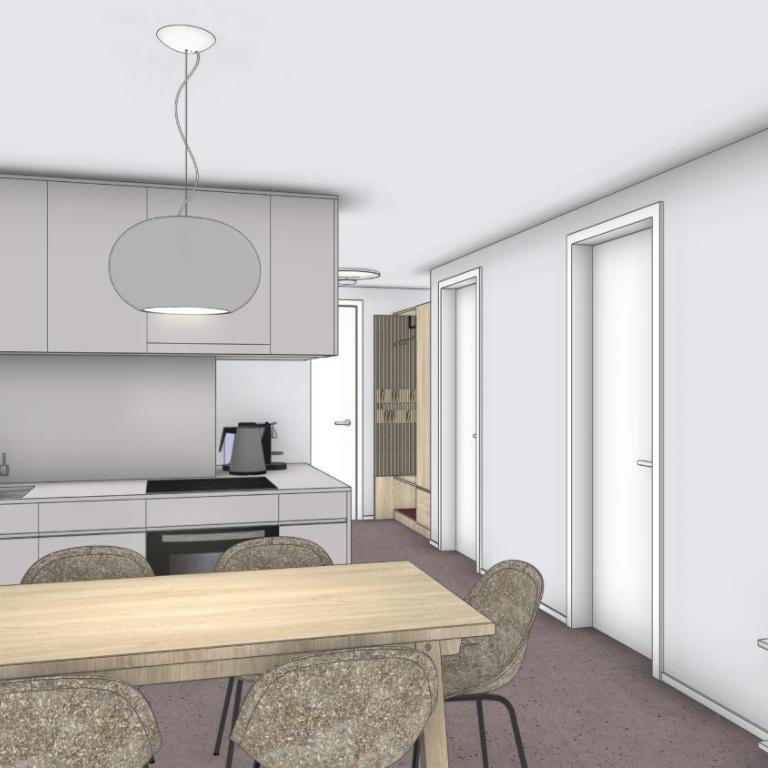 Plavna Serviced Apartments - Apartment mit 2 Schlafzimmern und Bergblick - 2