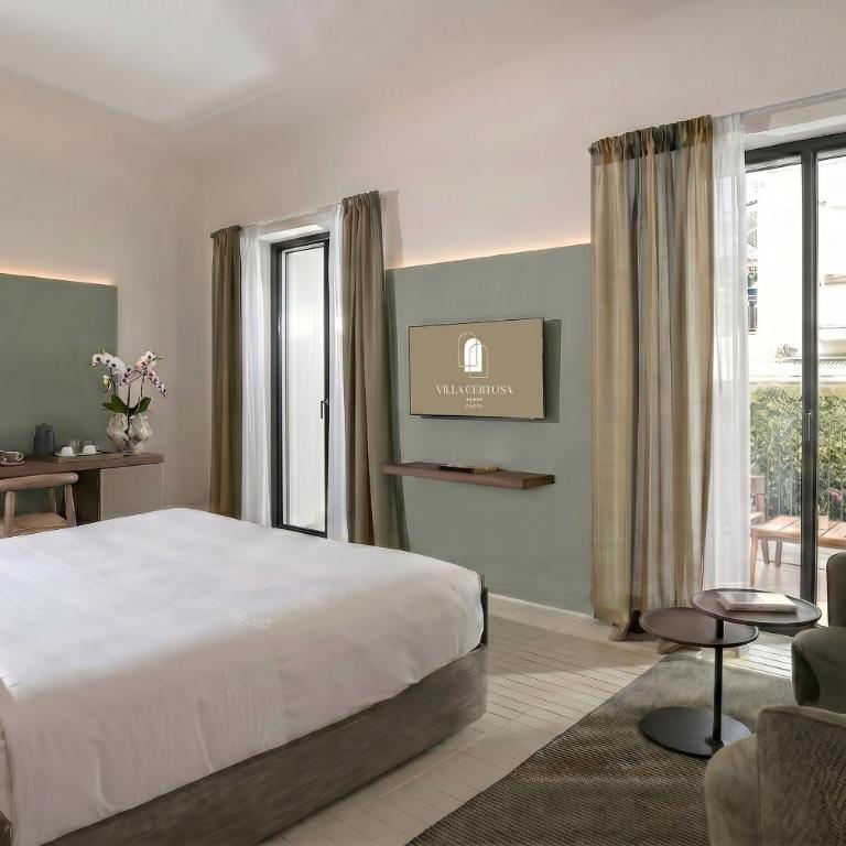 Villa Certosa Boutique Hotel Capri - Junior Suite con Vista Mare - 7