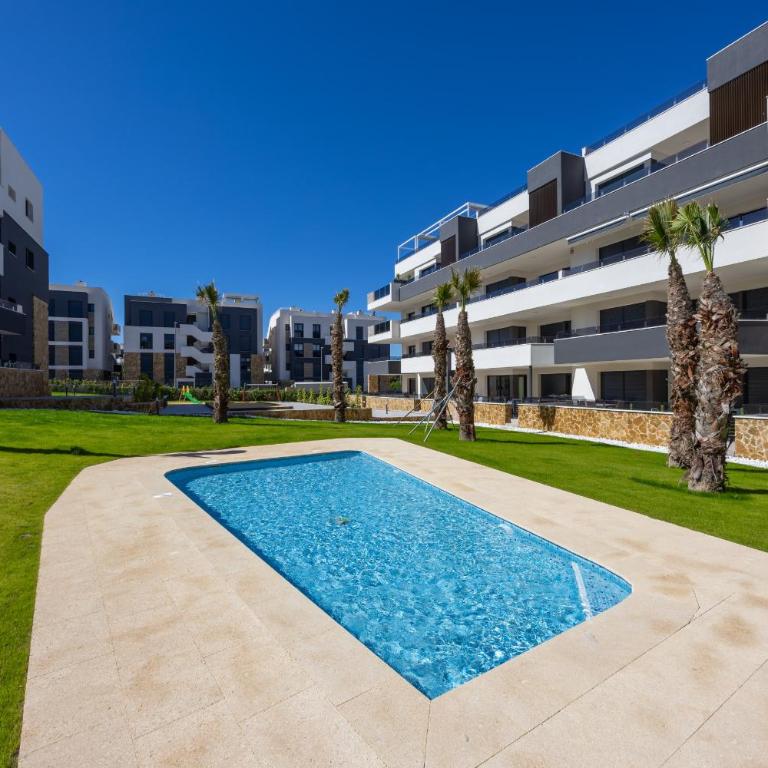 Suncasa - Moderno apartamento en la Costa Blanca - Apartamento con vistas a la piscina - 48