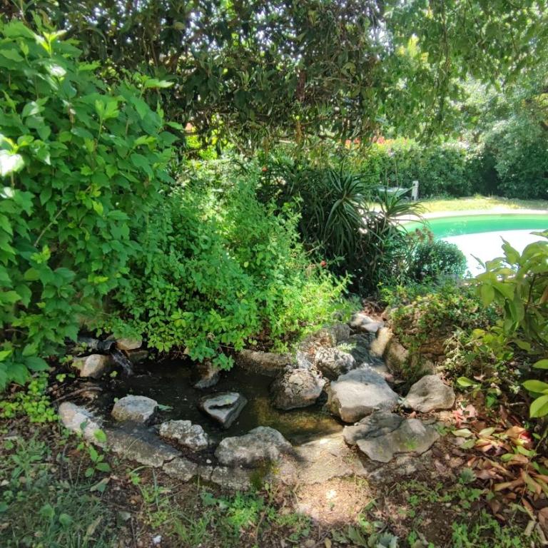 Grand studio 30 m2 dans villa avec piscine proche de Valbonne - Appartement 1 Chambre - 23