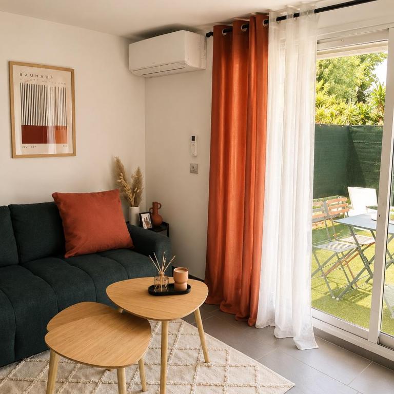L'écrin Bleu - Jardin et Spa à 2 pas des plages - Appartamento con 1 Camera da Letto - 7