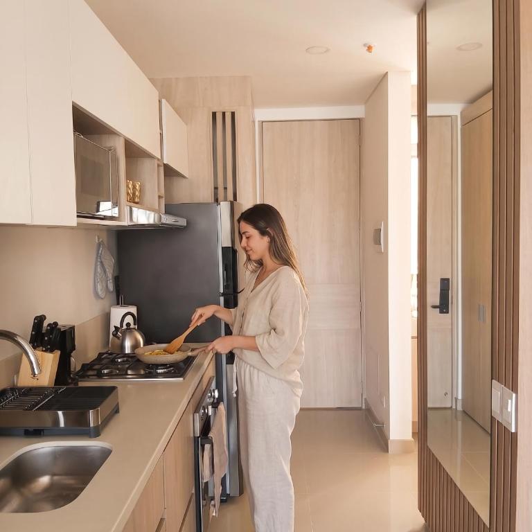 Relaxed atmosphere Rooftop & Pools - Apartamento de 1 dormitorio - 4
