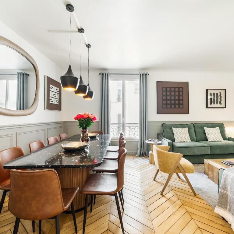 LivinParis - Luxury AC 4 Bedrooms Opera Lafayette II - Appartement n°2 - 4 Chambres - 1