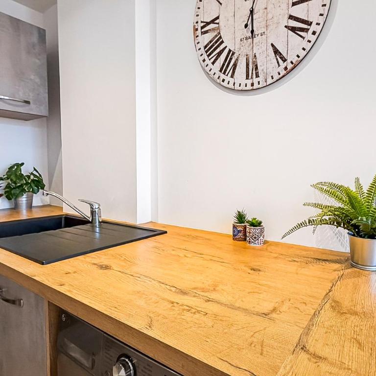 T2 lumineux & moderne proche centre Grenoble - Apartamento de 1 dormitorio - 14