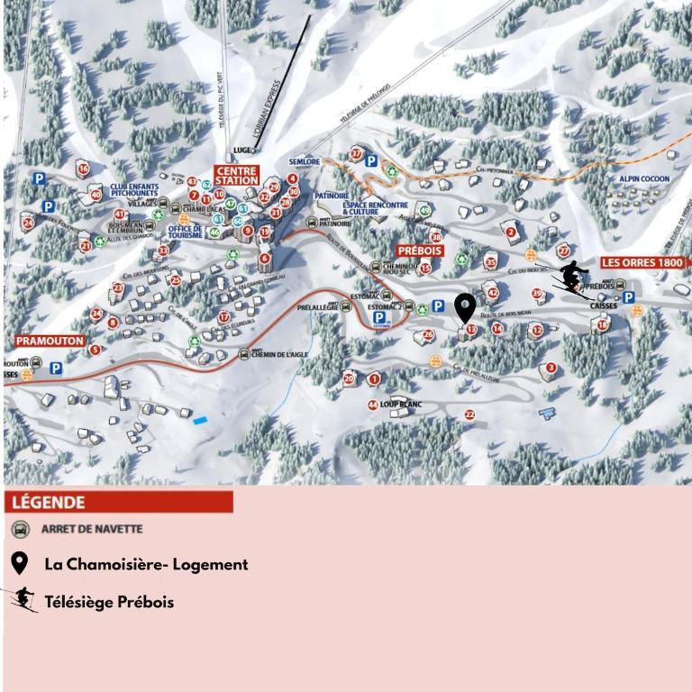 Studio 4 personnes Les Orres 1650-Hautes Alpes 05 - Appartamento con 1 Camera da Letto - 16
