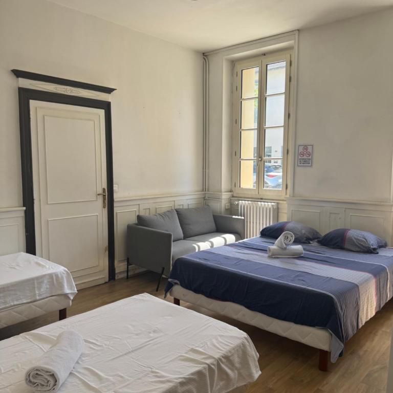 ALBI Chambres - Chambre Double avec Toilettes Communes - 1
