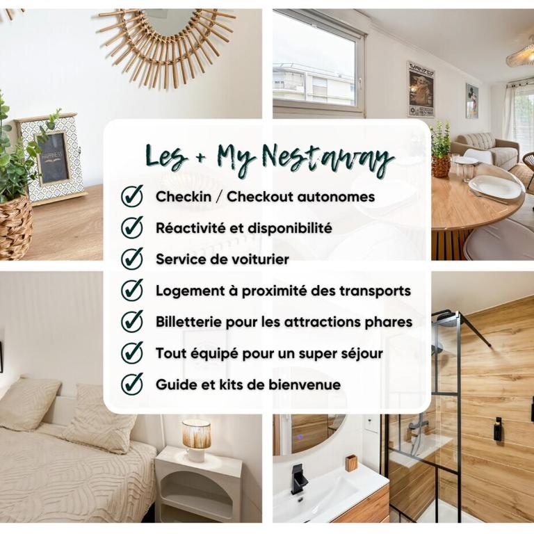 Appartement Pour 4 Personnes Disneyland - Sunny Side - Two-Bedroom Apartment - 9