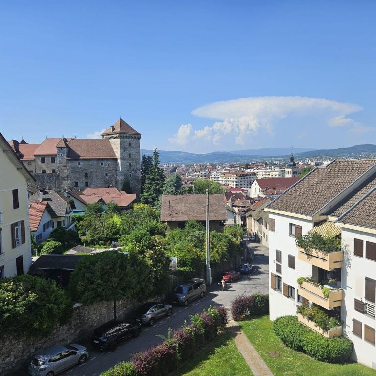 Renovated duplex, balcony, parking, 200m Lac d'Annecy - Apartamento de 4 dormitorios con balcón - 1