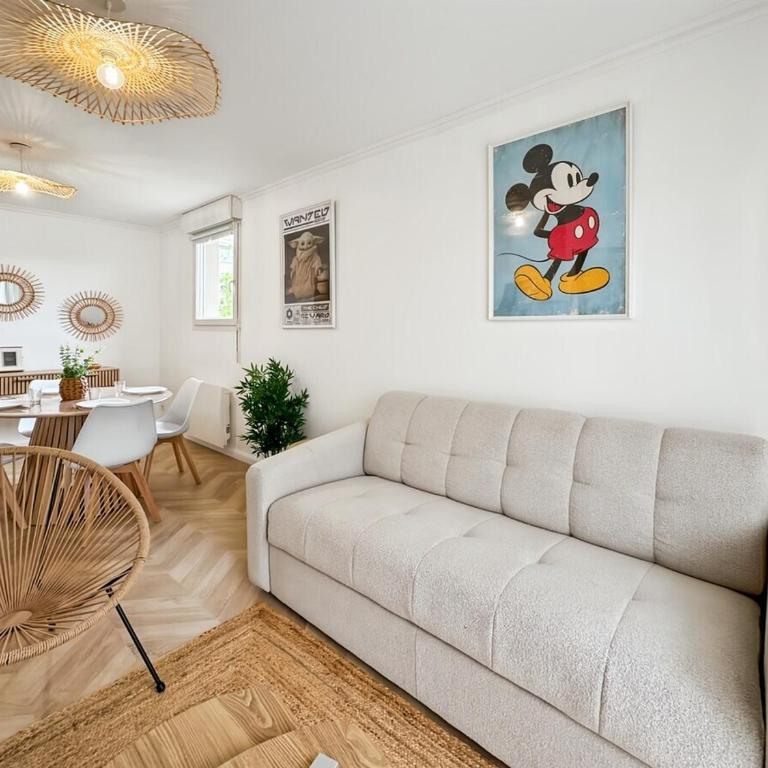 Appartement Pour 4 Personnes Disneyland - Sunny Side - Two-Bedroom Apartment - 20