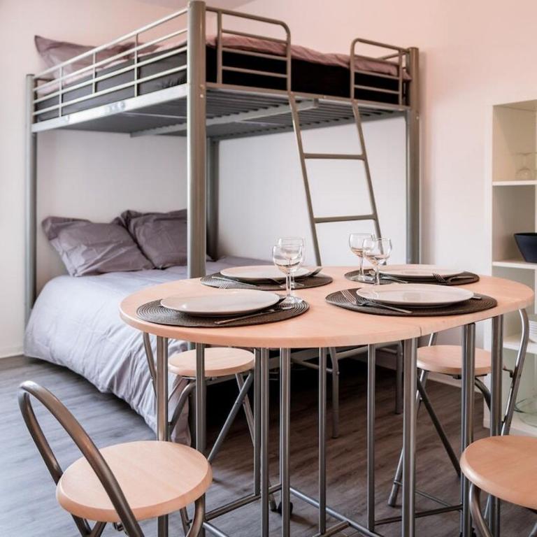 Le 82 - Studio pour 4 à 3 minutes de Disneyland Paris - One-Bedroom Apartment - 16